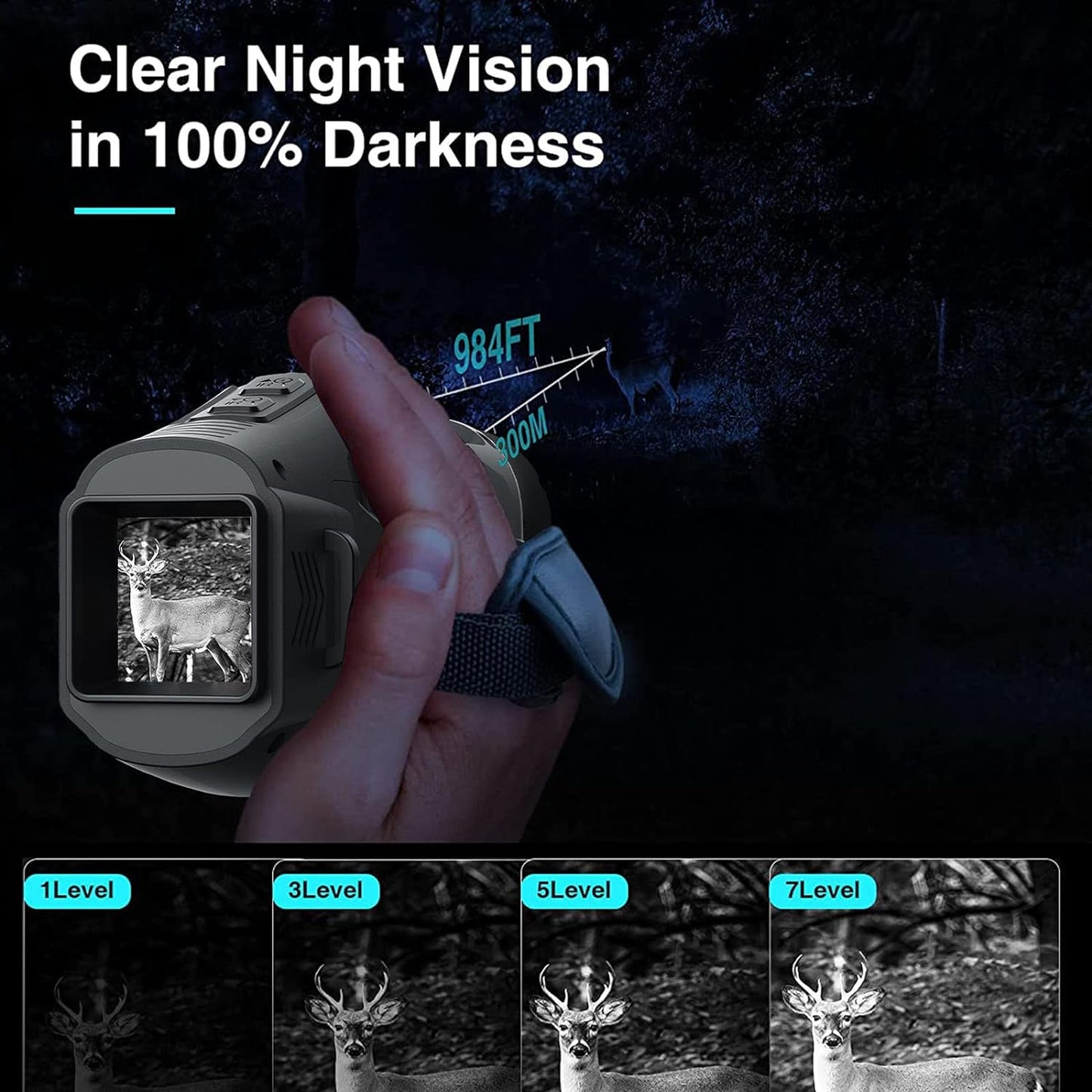 FYY NV1100 Monocular Night Vision 2024