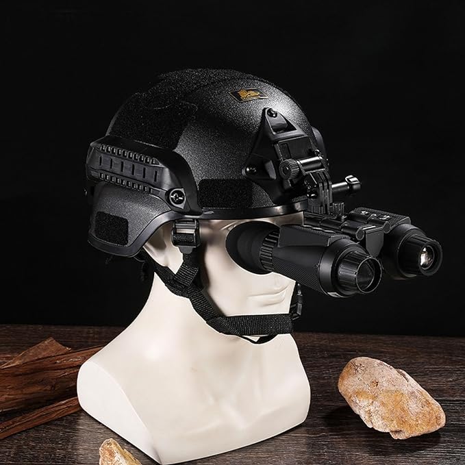 FYY NV1830 Night Vision Goggles 3D/4K Digital Helmet-Mounted Binoculars